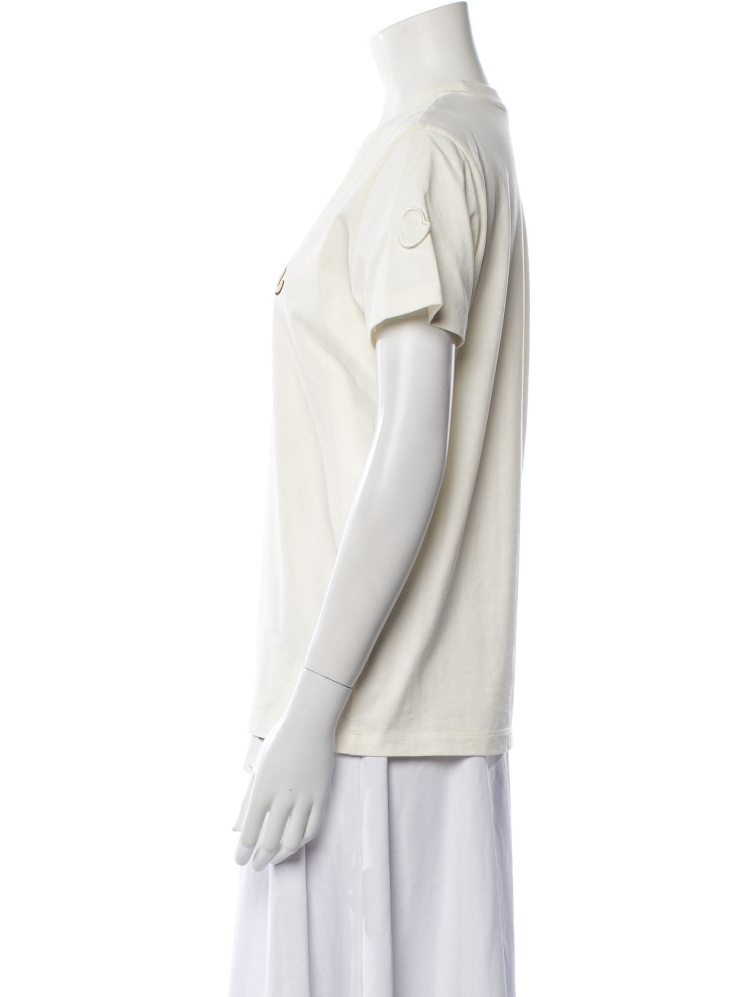 Moncler Graphic Print Crew Neck T-Shirt